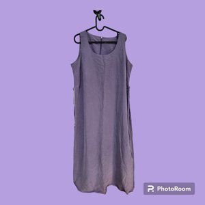 VINTAGE THYME lilac maternity dress